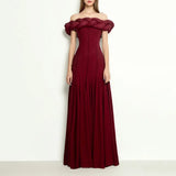 Fashion Temperament Dress Women 2025 Summer New Niche Design Sense Folded Body