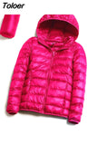 Philosophy winter Down jacket women 90% duck down coat Ultra Light warm Female Portable plus size down jacket
