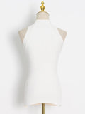 Waistcoat Women 2025 Spring New Hollow Kinesith Sling Sling Vest