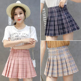 Toloer Skirt Spring And Summer Female 2024 New Student Korean Version Short Style Slim Skirt High Waist Short Skirt Female Student Skirt Female-Outfit