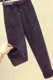 Winter New Cashmere Vest Coat Embroidery Knitted Sweater Casual Trousers Three Piece Elegant Women's Pants Set