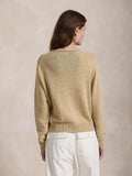 Women's Clothing Cartoon Bear Round Collar Long-Sleeved High-Necked Loose Knitted Sweater For Autumn And Winter