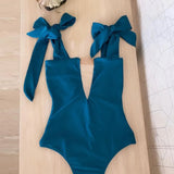 Piece Swimsuit 2021 Sexy Swimwear Women Swimsuit Push Up Bathing Suits Beachwear Lace Up Monokini