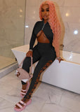Sexy Cut Out Lace-Up Party