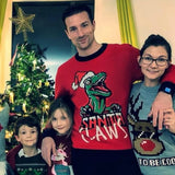 Christmas Print O-Neck Long Sleeve