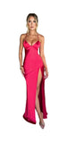 Summer Women's Sling V-Necked Fork Sexy Dew Dress