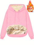 Wish Autumn And Winter Fashion Women's Clothing Warm Pocket Hoodie Coat