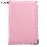 License Holder Purse Business Credit Cards Storage Case PU Leather Car Driving Documents