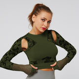 Clothes for Women Print Sportswear Woman Fitness Sports Suit Female Leggings Top Gym Workout Set Jogging Femme