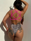 Toloer Integrated Swimsuit 2023 Sexy Bikini D100R-Outfit