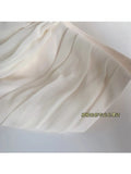 Sexy Sweet Suspender Tops For Women Summer Chic New Irregular Ruffle Pleated Design V-Neck Solid Color Ladies Cropped