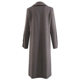 Early Autumn Heavy Industry Beads Splicing Long Wind Coat Coat Coat Women
