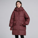 2024 Winter Clothing New Cotton Clothing In The Long Korean Version Of The Thick Trend Fashion Show Thin Cotton-Padded Jacket Coat Female-Outfit