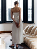 Women's Fashion Sexy Lady Sleeveless Shoulder Solid Color Bfold Mini