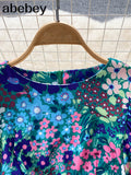 Women Summer Dress 2022 Zipper Slim Korean Style Vacation Beach Elegant Ladies A Line Long Dresses Robe