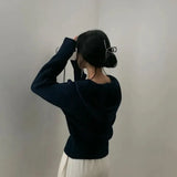 Double-headed Zipper Solid Color Hooded Cardigan-Outfit