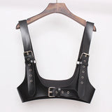 2023 New Spring Summer Pu Leather Black Buckle Personality Women Wide Strap Belt Fashion Tide All-match