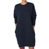 Sales 2025 Autumn And Winter Large-Size Women's Clothing Collar Collar Solid Color Leisure Long Pocket