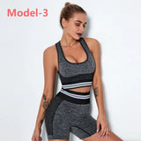 Seamless Gym Sets High Waist Gym Mesh Leggings Shirts Suit Long Sleeve Fitness Workout Sports Running Thin Sport