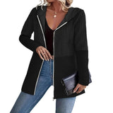 Autumn And Winter Fashion New Splicing Large-Size Casual Loose Coat Women's