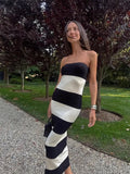 Women's Knitted Sexy-Clad Braided Belted-Coated Dress With High Waist