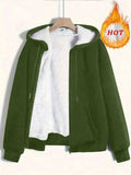 Women's Winter Explosion Warm Plush Hoodie