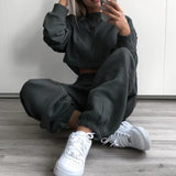 Rockmore Harajuku Joggers Wide Leg SweatPants Women Trousers High Waist Pants Streetwear Korean Casual Sporting Pant Femme