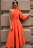 Formal Single Sleeve Long Skater