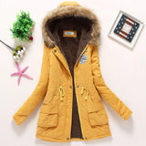 Women Parkas Long Thick Warm Jacket Hooded Fur Lady Coats & Outerwear Winter Jacket Women Parkas for Coat Fashion