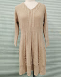 Sweater Dress Women V-neck Sexy Long Sleeve Loose Maxi Party Work Harajuku Francais Autumn Winter Vestidos