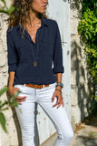Autumn And Winter New Women's Shirt Collar Long-Sleeved Shirt Women's