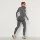 Gym Set Sports Bra and Leggings Jogging Women Set Clothes Seamless Workout Sports Tights Women Fitness Sports