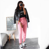 Women's Spring And Summer High-Waisted Leisure Trousers Slim Slimming Suit Trousers Ladies Trousers Autumn Professional