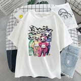 Women Funny T shirt Summer Top Printed Harajuku Korean Clothes 2023 New Oversized t-shirt camiseta mujer tee shirt femme