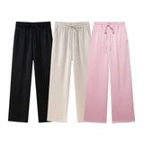 2025 New Women's Wrinkle Effect Blazer + Trousers Fashion