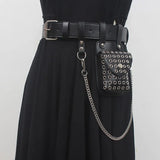 Pu Leather Green Mini-bag Spliced Long Belt Personality Women New Fashion Tide All-match Spring Autumn 2023