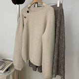 Spring And Autumn 2025 New High-End Sensation Lazy Autumn Winter Jacket Milk Wears A Warm Soft Wid