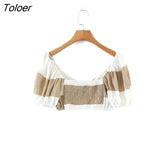 2023 Summer Skirts Sets for Women Striped Printed Crop Tops Long Skirt Fashion Elegant Evening Night Party Matching
