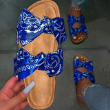 Sandals Women 2020 Bandana Shoes Woman Cork Sandals Flat Shoes Ladies Fashion Beach Sandles Shoes Women Sandalias