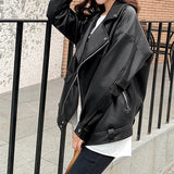 Faux Leather Jacket Women PU Motorcycle Jackets Coat Korean Autumn winter fall jackets for women 2022 new fashion