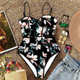 Piece Swimsuit 2021 Sexy Swimwear Women Swimsuit Push Up Bathing Suits Beachwear Lace Up Monokini