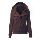 Winter Zipper Hoodies Sweatshirt Women Long Sleeve Hoody Warm Jackets Zipper Tracksuit Hoodie Sweatshirt Pullovers