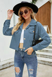 Button Down Jacket with Breast