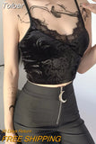 Mesh Patchwork Transparant Back Body Crop Top Women Sleeveless Clubwear Gothic Style Skull Graphic Embroidery Black