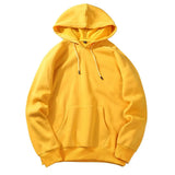 Men New Autumn Fashion Solid Color Hoodies Sweatshirt Male Large Warm Men Long Sleeve Hooded