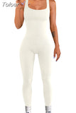 Piece Jumpsuit and Rompers Women Sport Yoga Fitness Jumpsuit Sexy Sleeveless Vest Bodysuit Slim Casual Bodysuit