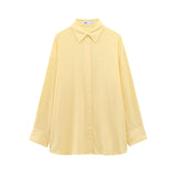 Homemade New Women's Classic Oceanic Linen Loose Shirt