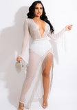 Black Sexy One Shoulder Single Sleeve Mesh Beading Mini Club