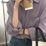 White Shirts for Women Top Turn-down Collar Solid Female Shirts Casual Office Ladies Tops 2023 Spring Summer Blouses