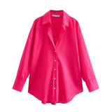 Street Fashion New Women's Clothing City Autumn Multi-Color V-Neck Casual